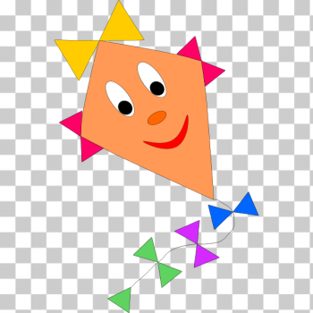 SVG Vector drawing of kite SVG Vector drawing of kite