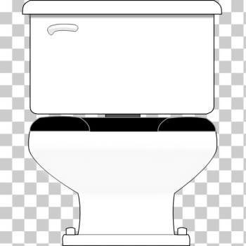 SVG Vector drawing of unisex toilet seat SVG Vector drawing of unisex toilet seat