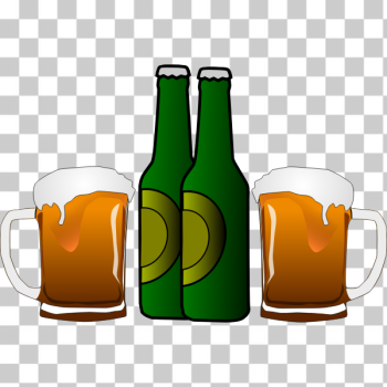 SVG Vector graphics of beers