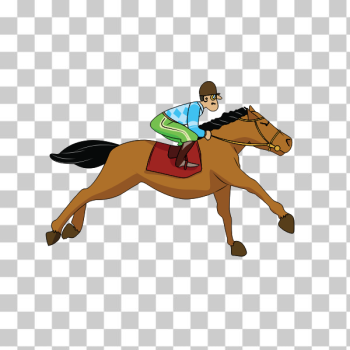 SVG Vector graphics of horse rider on a race SVG Vector graphics of horse rider on a race