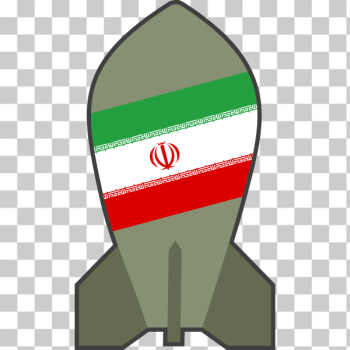 SVG Vector graphics of hypothetical Iranian nuclear bomb