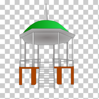SVG Vector graphics of kiosk SVG Vector graphics of kiosk