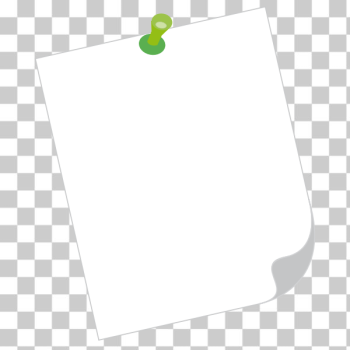 SVG Vector graphics of pinned paper sheet SVG Vector graphics of pinned paper sheet