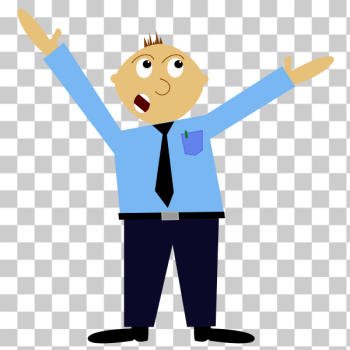 SVG Vector graphics of policeman