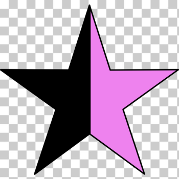 SVG Vector graphics of queer anarchism sign SVG Vector graphics of queer anarchism sign