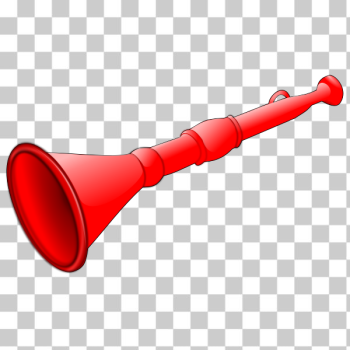 SVG Vector graphics of red horn whistle SVG Vector graphics of red horn whistle