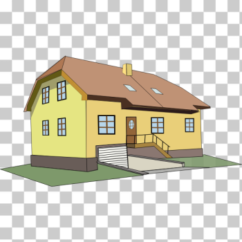 SVG Vector illustration of a house SVG Vector illustration of a house