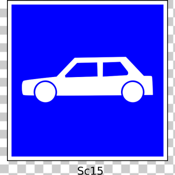 SVG Vector illustration of cars square blue sign SVG Vector illustration of cars square blue sign