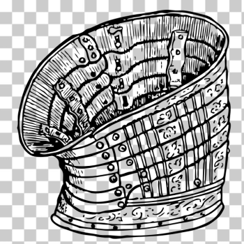 SVG Vector illustration of horseriding armor SVG Vector illustration of horseriding armor