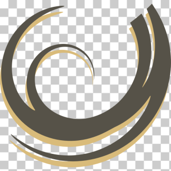SVG Vector illustration of large golden swirl SVG Vector illustration of large golden swirl