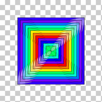 SVG Vector illustration of multicolor square SVG Vector illustration of multicolor square