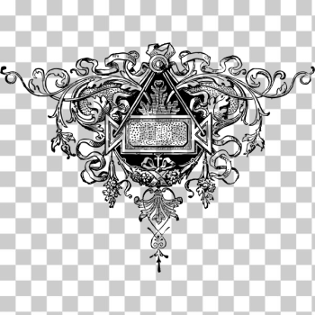 SVG Vector illustration of ornate door decoration SVG Vector illustration of ornate door decoration