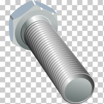 SVG Vector illustration of screw from two angles