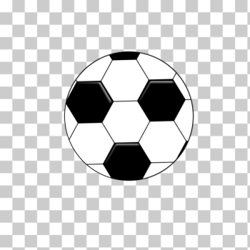 SVG Vector illustration of soccer ball