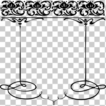 SVG Vector illustration of thin line decoration frame SVG Vector illustration of thin line decoration frame