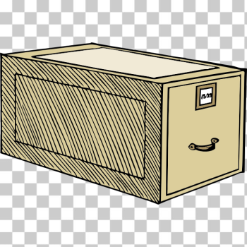 SVG Vector image of a drawer SVG Vector image of a drawer
