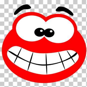 SVG Vector image of big mouth smiling blob SVG Vector image of big mouth smiling blob