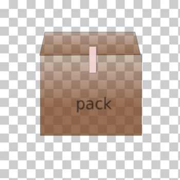 SVG Vector image of carton packaging SVG Vector image of carton packaging