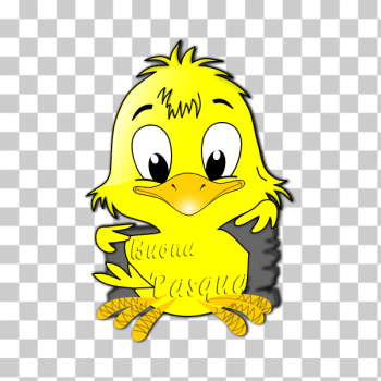 SVG Vector image of cute chick SVG Vector image of cute chick
