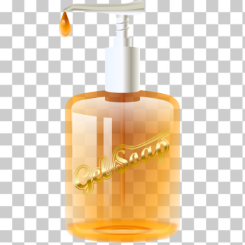 SVG Vector image of gel soap dispenser SVG Vector image of gel soap dispenser