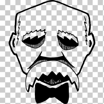 SVG Vector image of Georges Clemenceau SVG Vector image of Georges Clemenceau