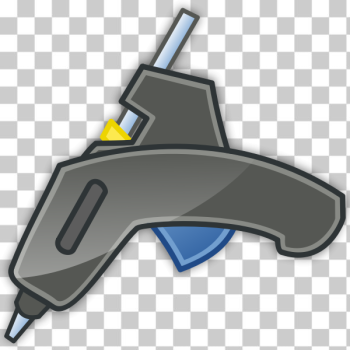 SVG Vector image of glue gun with shadow SVG Vector image of glue gun with shadow