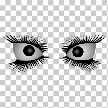 SVG Vector image of mad eyes SVG Vector image of mad eyes