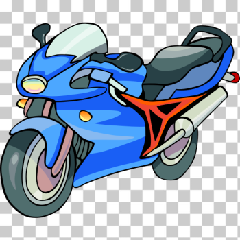 SVG Vector image of motorcycle clipart SVG Vector image of motorcycle clipart