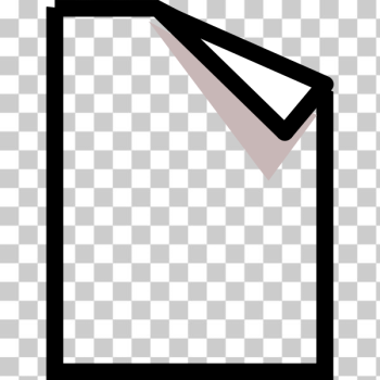 SVG Vector image of new page symbol SVG Vector image of new page symbol
