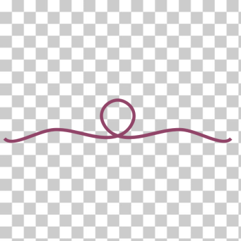 SVG Vector image of piece of bent wire SVG Vector image of piece of bent wire