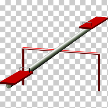 SVG Vector image of playground see saw SVG Vector image of playground see saw