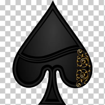 SVG Vector image of spade playing card symbol SVG Vector image of spade playing card symbol