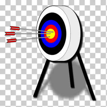 SVG Vector image of target with arrows SVG Vector image of target with arrows