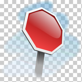 SVG Vector image of tilted blank stop sign SVG Vector image of tilted blank stop sign