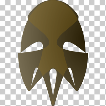 SVG Vector image of tribal African mask SVG Vector image of tribal African mask
