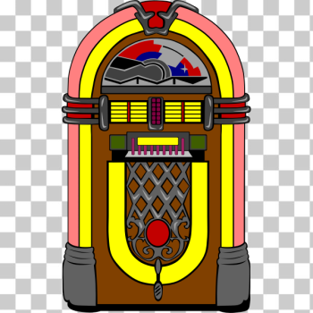 SVG Vector jukebox image SVG Vector jukebox image