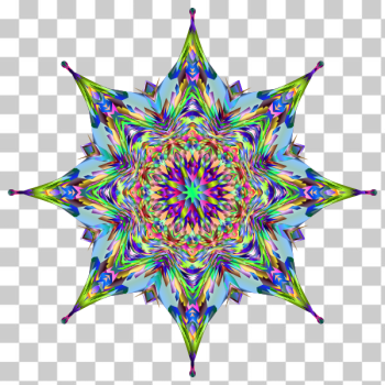 SVG Vibrant Mandala 2 SVG Vibrant Mandala 2
