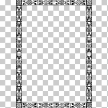 SVG Victorian frame