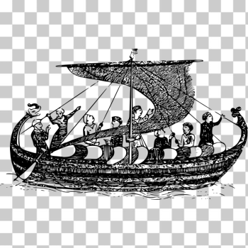SVG Viking longboat SVG Viking longboat