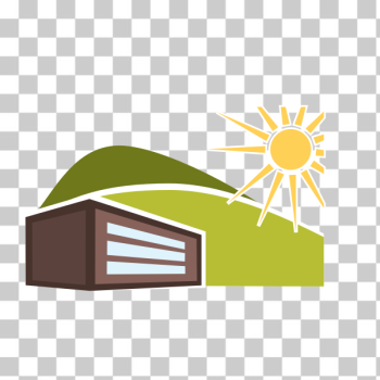 SVG Villa vector illustration SVG Villa vector illustration