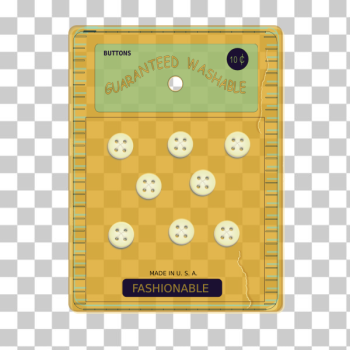 SVG Vintage button card