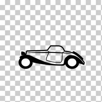 SVG Vintage Car Icon SVG Vintage Car Icon