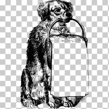 SVG Vintage dog sign vector image SVG Vintage dog sign vector image