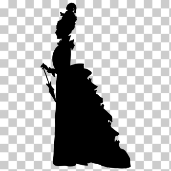SVG Vintage fashion silhouette SVG Vintage fashion silhouette