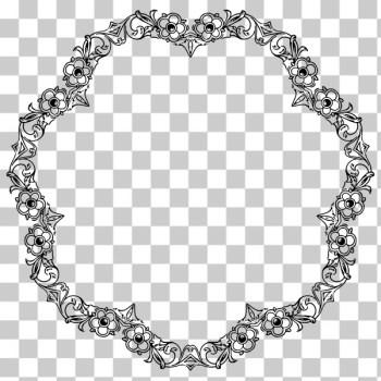 SVG Vintage floral empty border SVG Vintage floral empty border