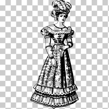 SVG Vintage French fashion SVG Vintage French fashion