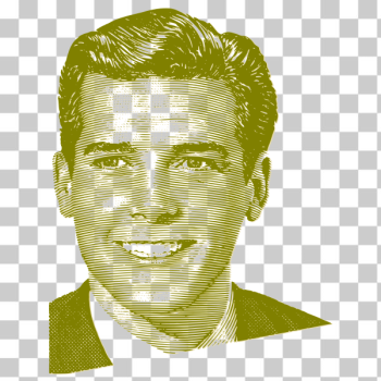 SVG Vintage happy man