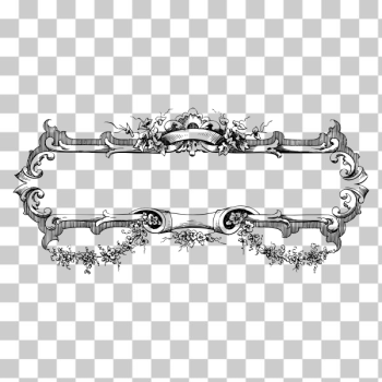 SVG Vintage label frame