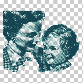 SVG Vintage mother and daughter SVG Vintage mother and daughter