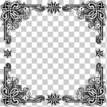 SVG Vintage symmetric frame SVG Vintage symmetric frame